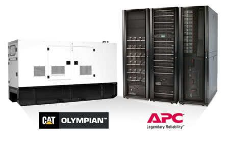 Cat Olympia Generator & APC Symmetra PX UPS